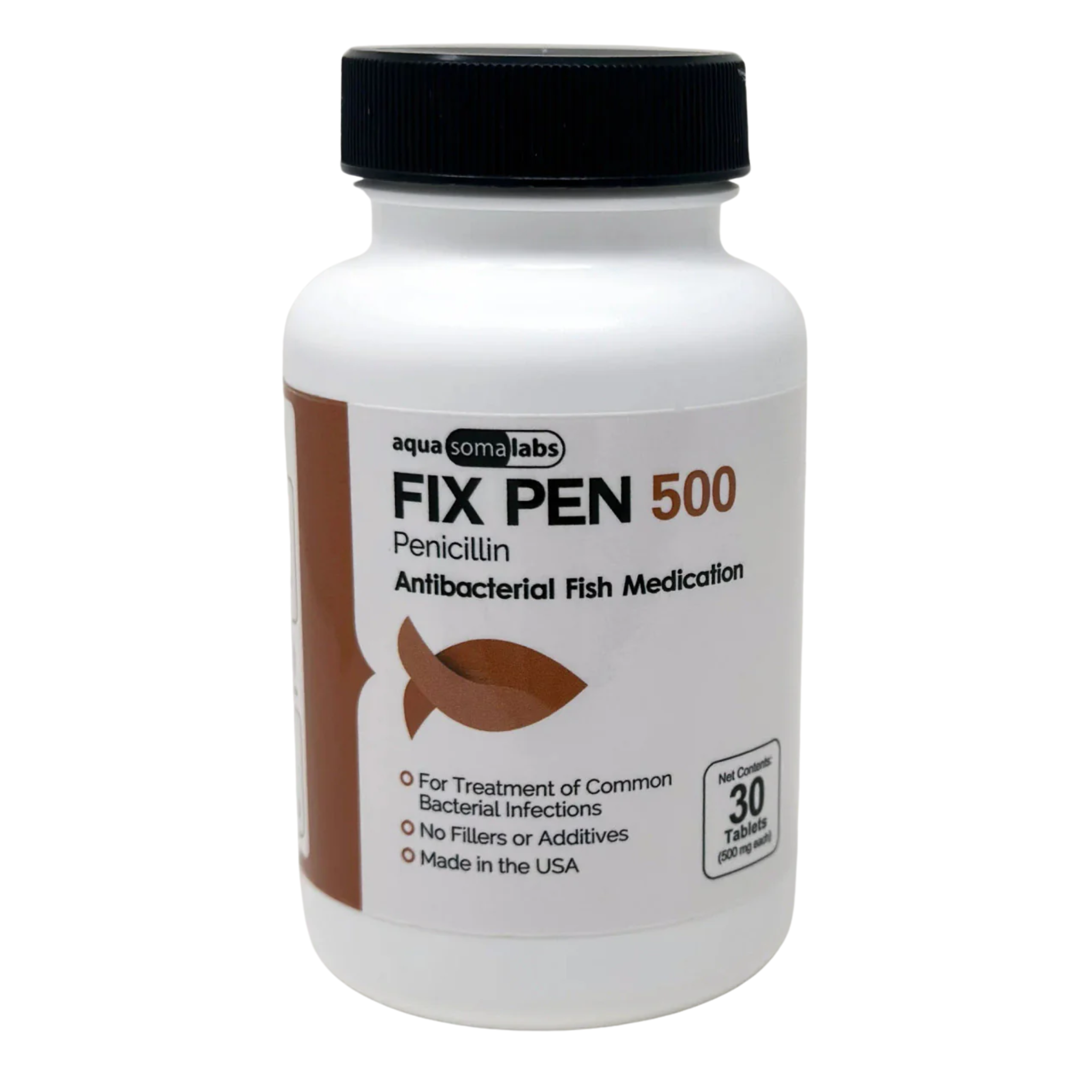 fishbiotic penicillin - fish pen forte  500 mg 30 Tablets