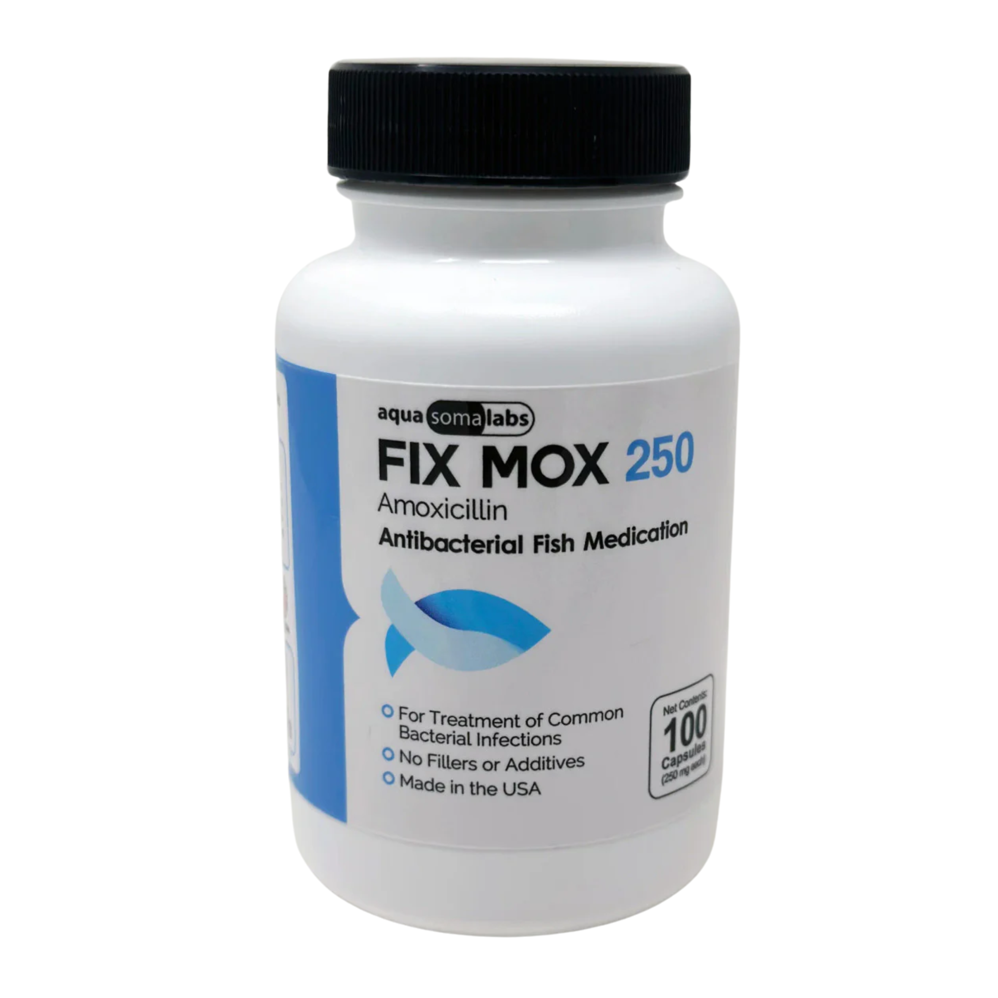 Aqua mox amoxicillin - 250mg 100 Capsules